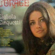 Album Gigliola Cinquetti Canta en Frances L'orage 1969