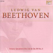 Album String Quartets Op132 y Op59 No3